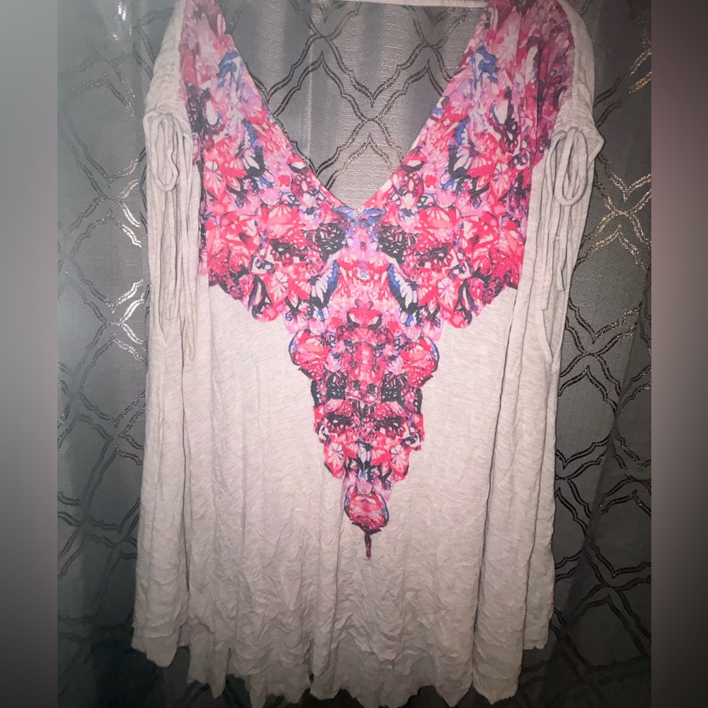 Flowy free people top